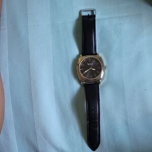 Black and Gold Watch